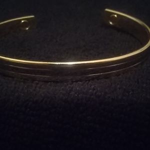 2 tone copper magnetic cuff
